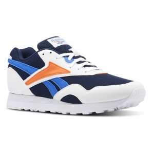 Adidasy Damskie Reebok Rapide MU Białe/Granatowe/Niebieskie/Głęboka Pomarańczowe PL 49NMVBF